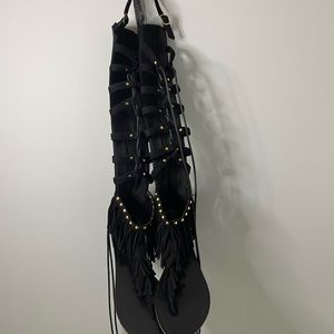 ⚡️Gladiator High Fringe Sandals ⚡️⚔️